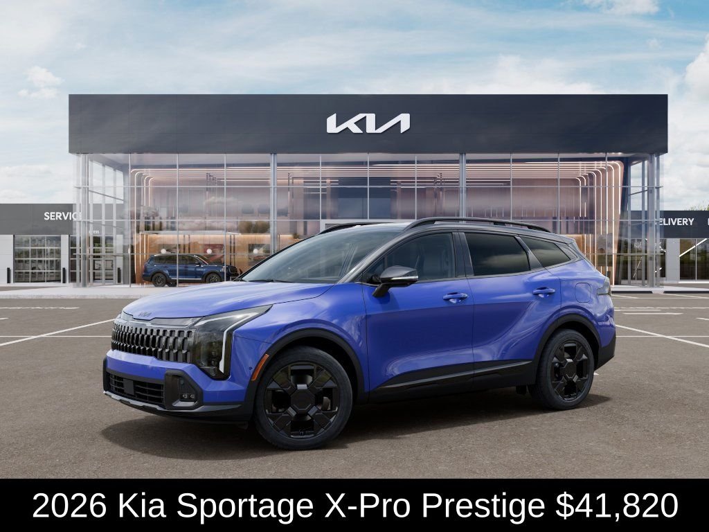 New 2026 Nebular Blue / Black Roof Kia X-Pro Prestige image 6