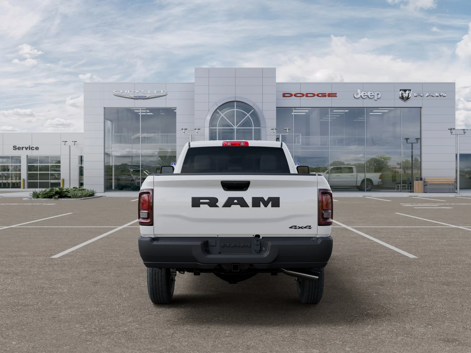 New 2026 Bright White Clearcoat RAM Tradesman image 35