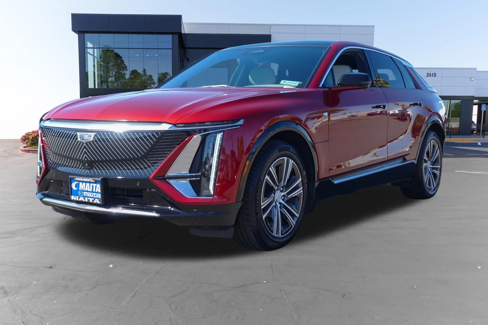 Used 2024 Radiant Red Tintcoat Cadillac Luxury image 7