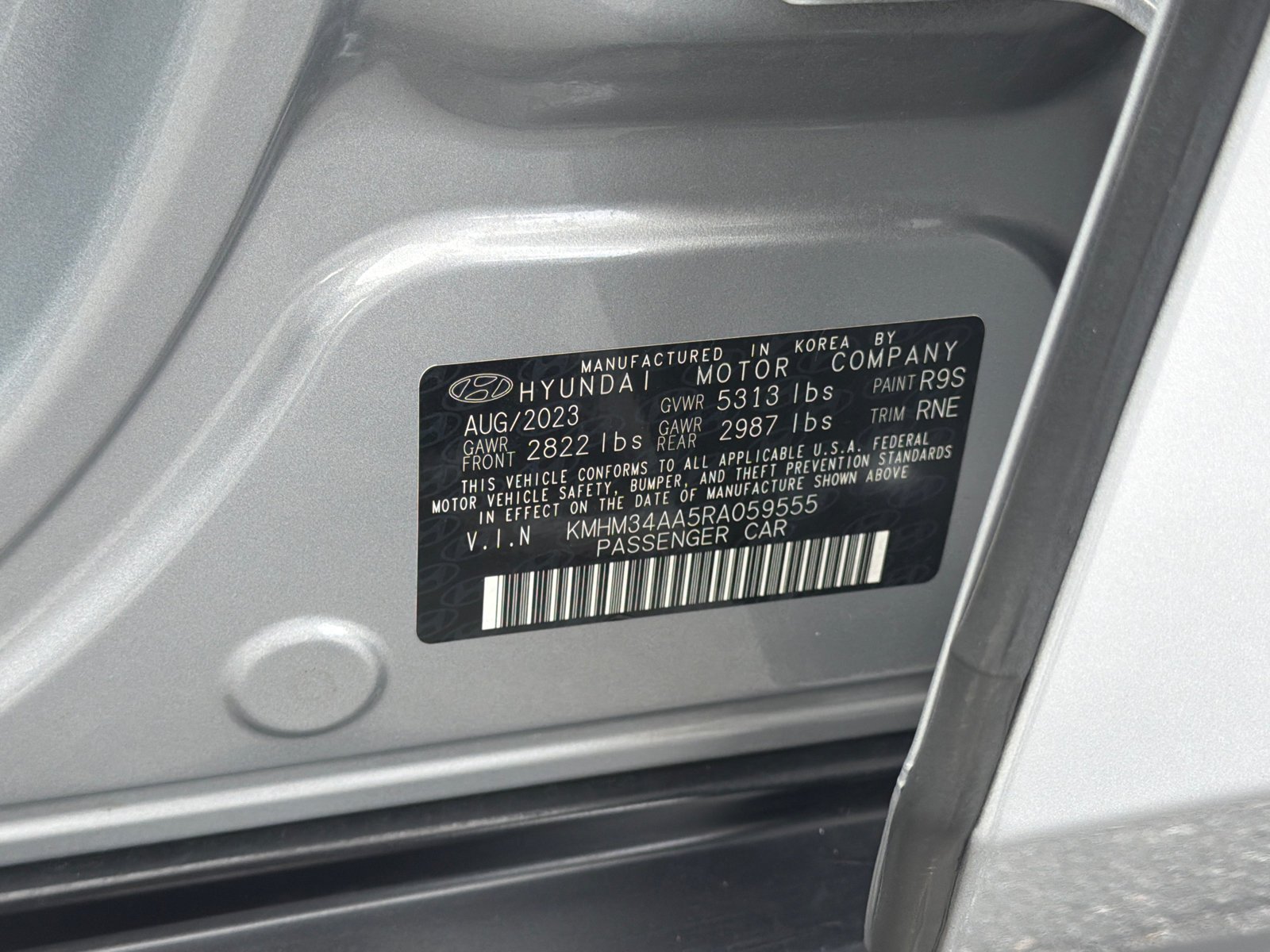 Certified Used 2024 Curated Silver Hyundai SEL image 34