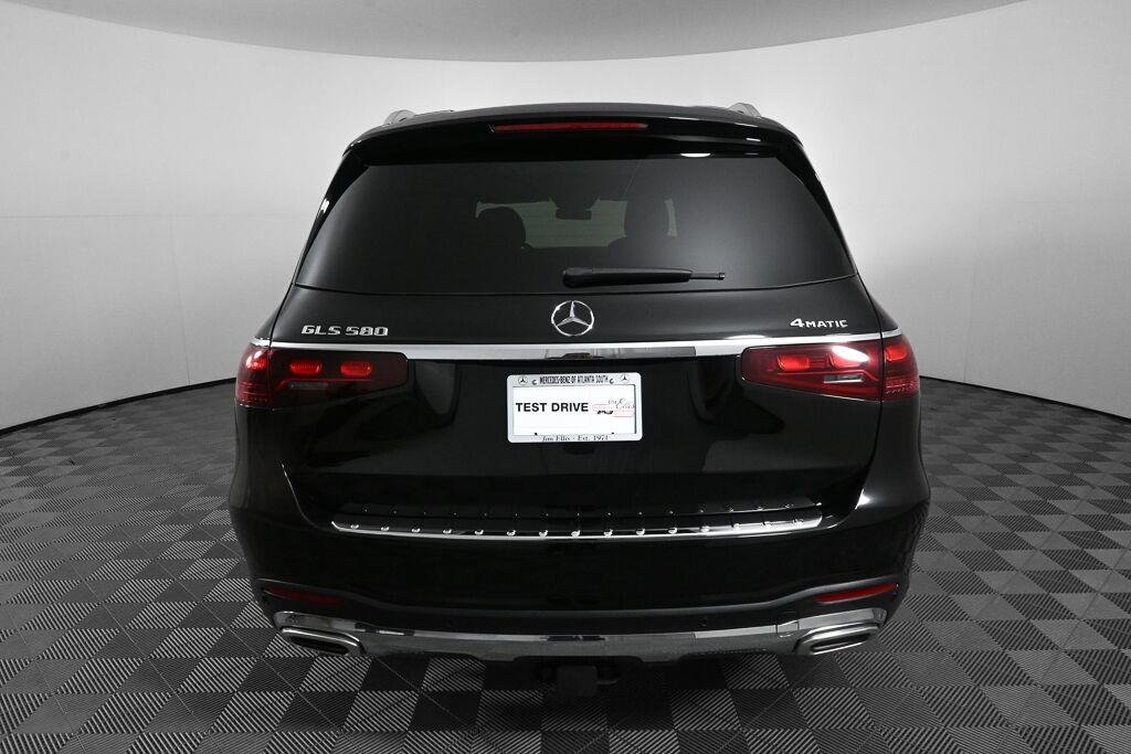 Certified Used 2025 Obsidian Black Metallic Mercedes-Benz GLS 580 image 29