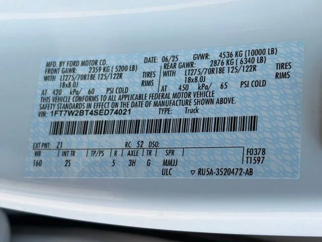 Certified Used 2025 White Ford XLT image 20