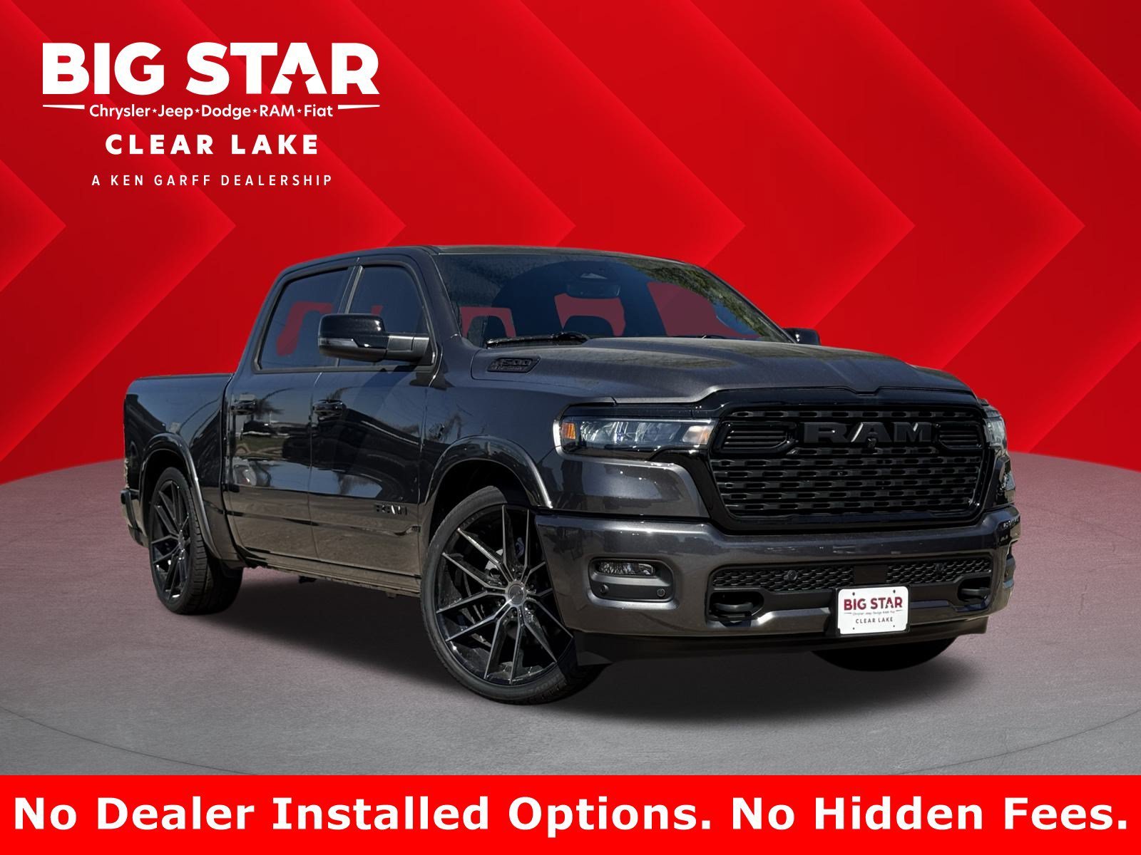 New 2026 Granite Crystal Metallic Clear-Coat Exterior Paint RAM Lone Star image 1