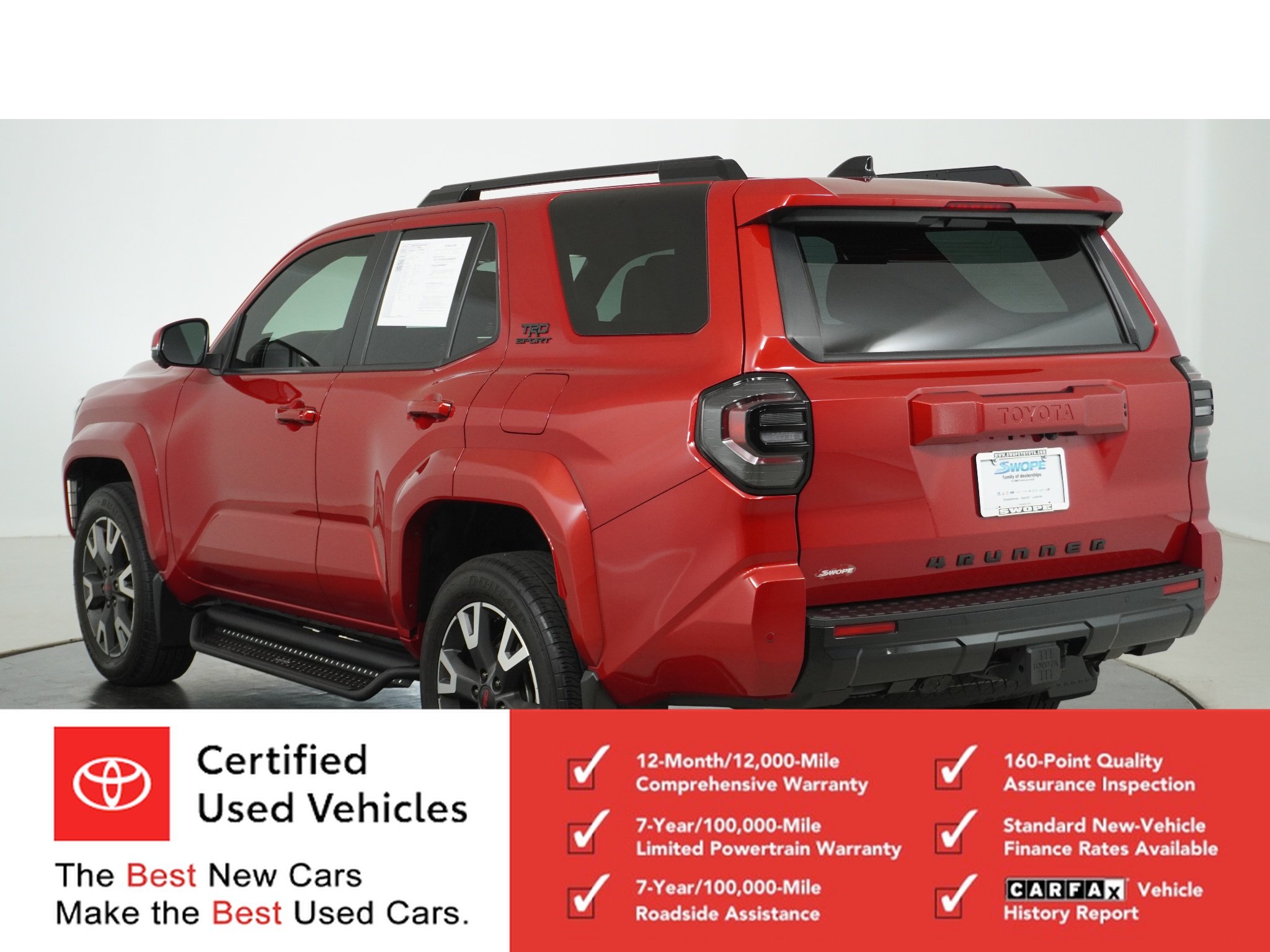 Used 2025 Supersonic Red Toyota TRD Sport Premium image 5