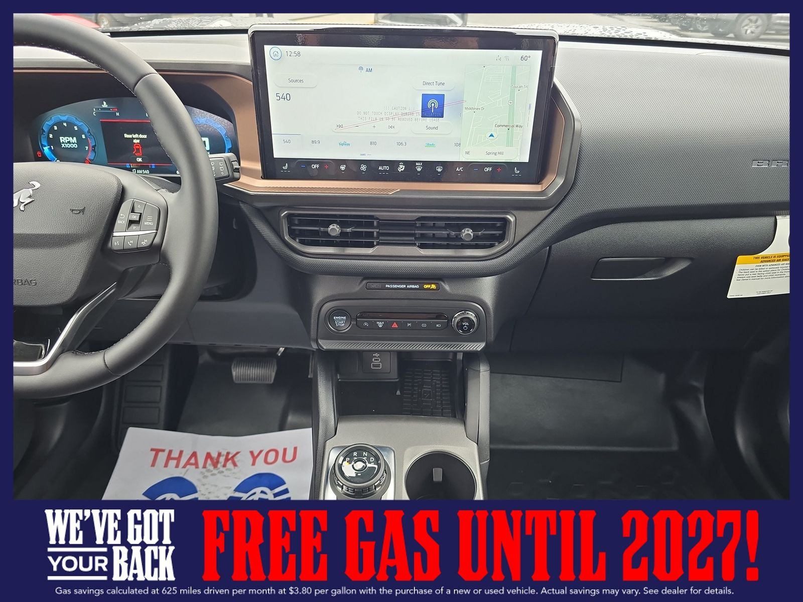 New 2025 Carbonized Gray Metallic Ford Outer Banks image 14