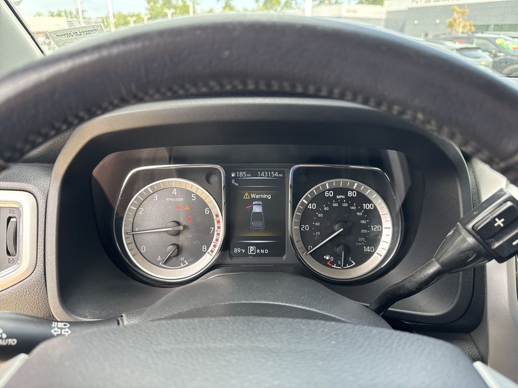 Used 2018 Black Nissan SV image 10