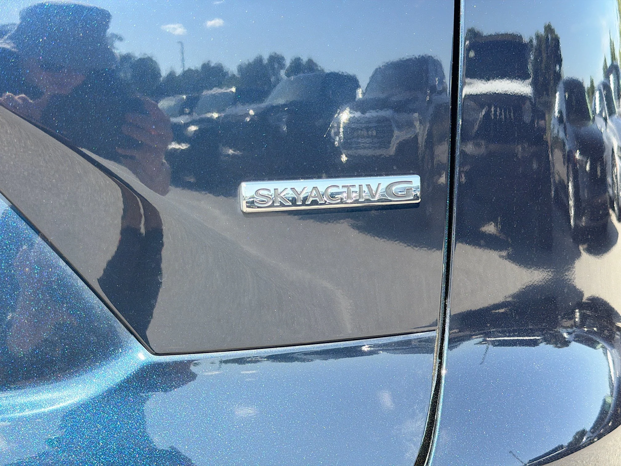 Used 2023 Deep Crystal Blue Mica Mazda Grand Touring image 47