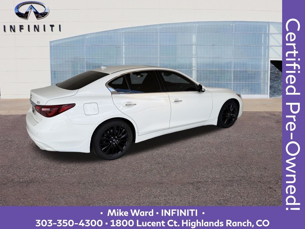 Used 2023 White INFINITI LUXE image 9