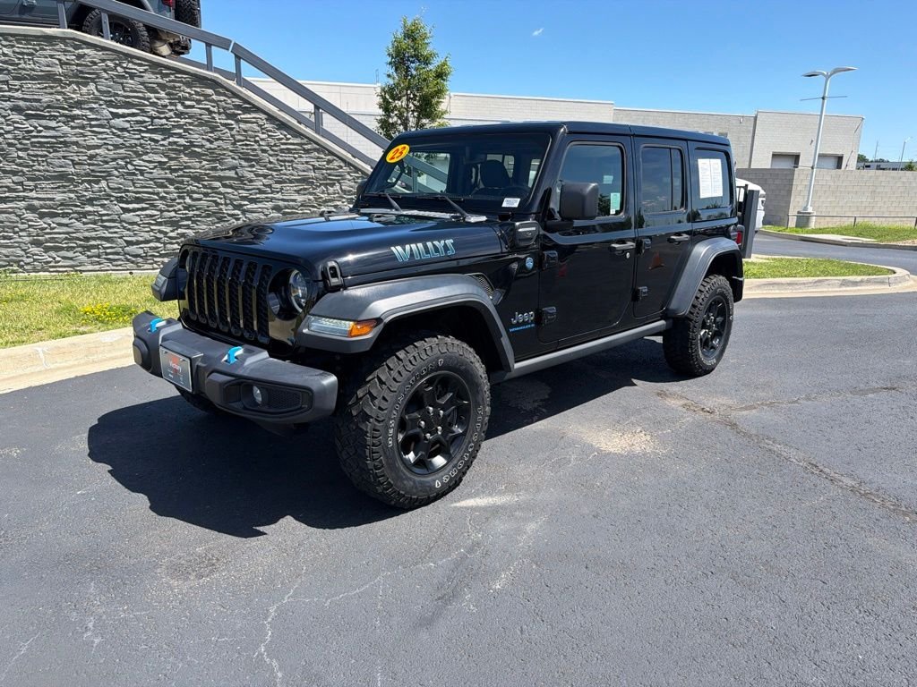Used 2023 Black Jeep Willys 4xe image 3