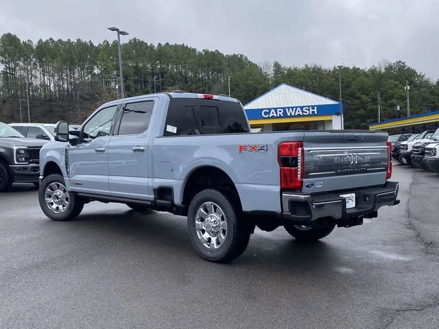 New 2026 Glacier Gray Metallic Tri-Coat Ford F-250® King Ranch® image 5