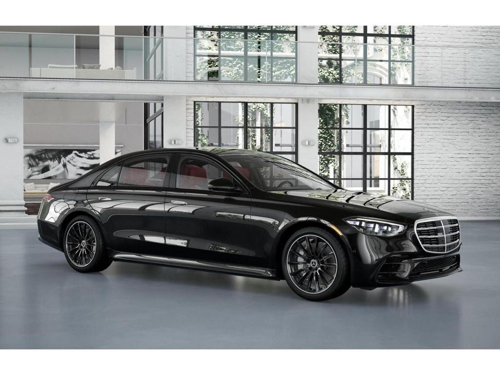 New 2026 Obsidian Black Metallic Mercedes-Benz S 580 image 12