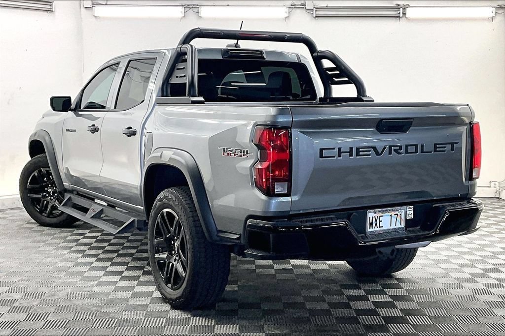 Used 2023 STERLING GRAY METALLIC Chevrolet 4WD Trail Boss image 10
