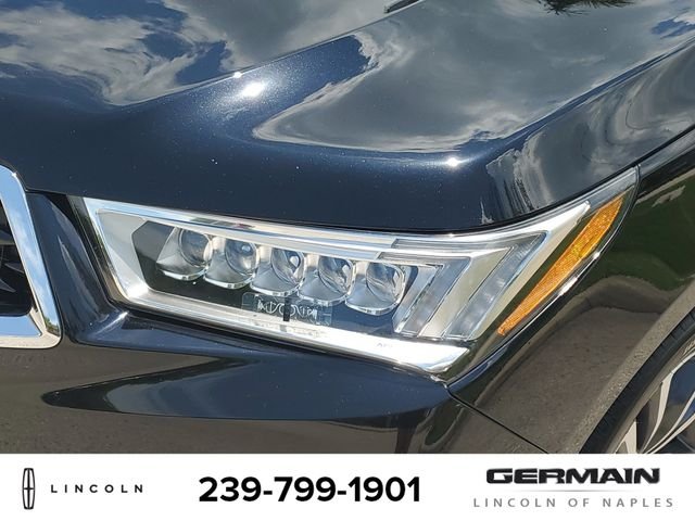 Used 2020 Black Acura Advance image 14