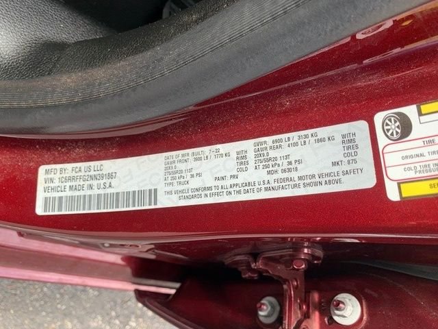 Used 2022 Red Ram Big Horn/Lone Star image 24