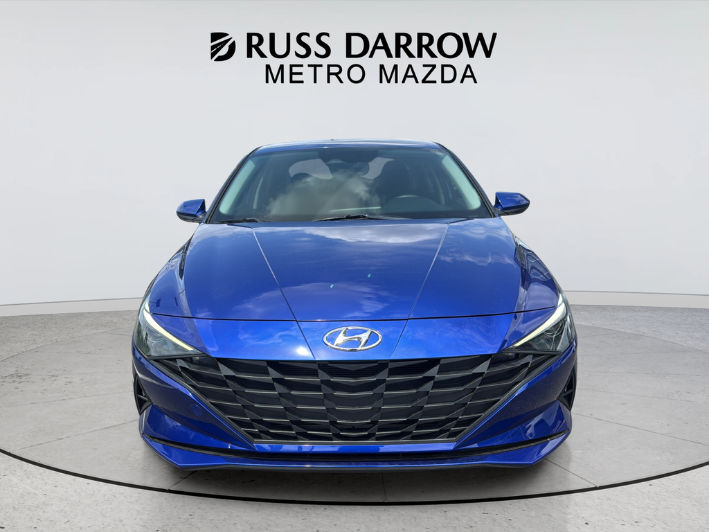 Used 2021 Blue Hyundai SE image 8