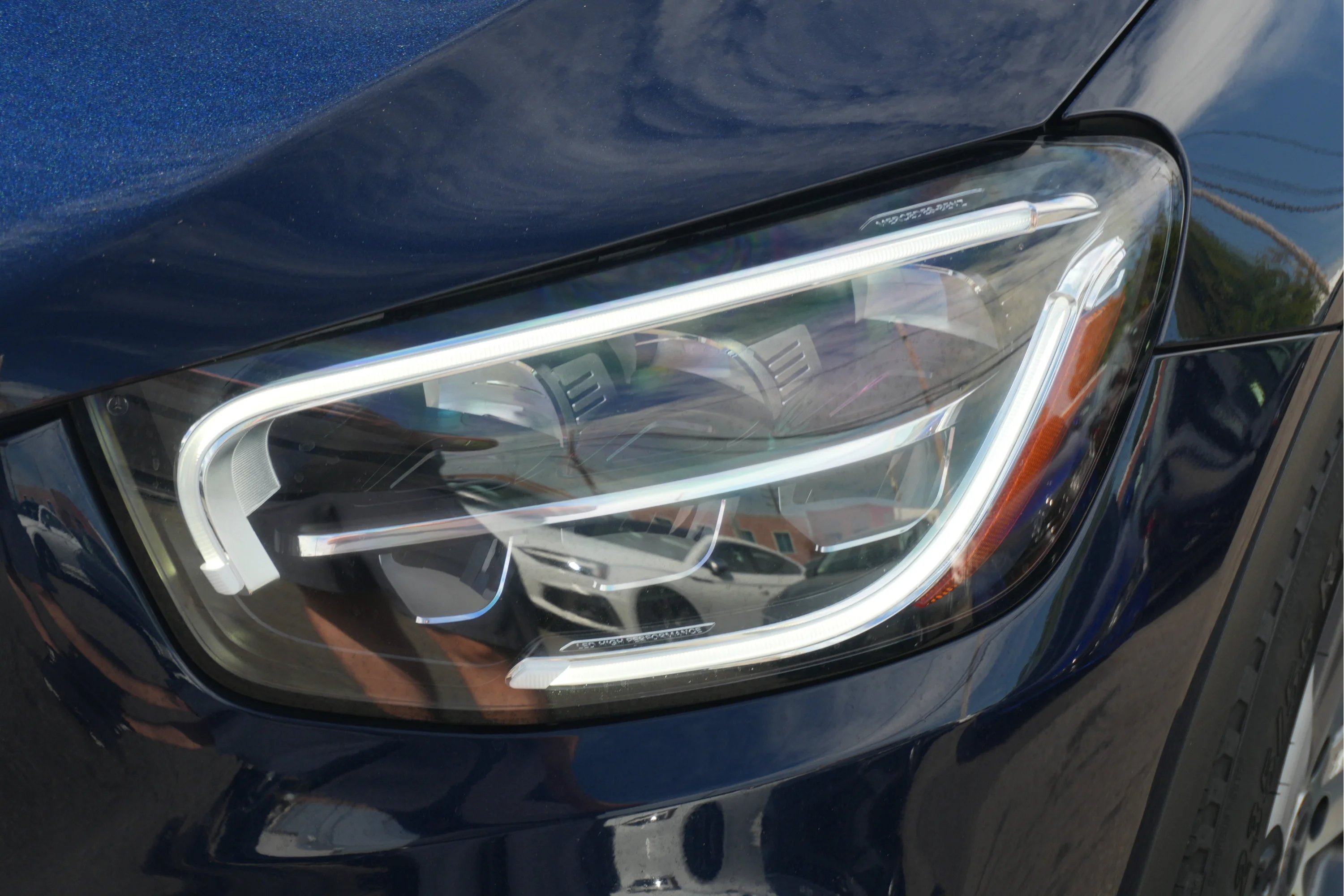 Used 2021 Lunar Blue Metallic Mercedes-Benz GLC 300 image 14