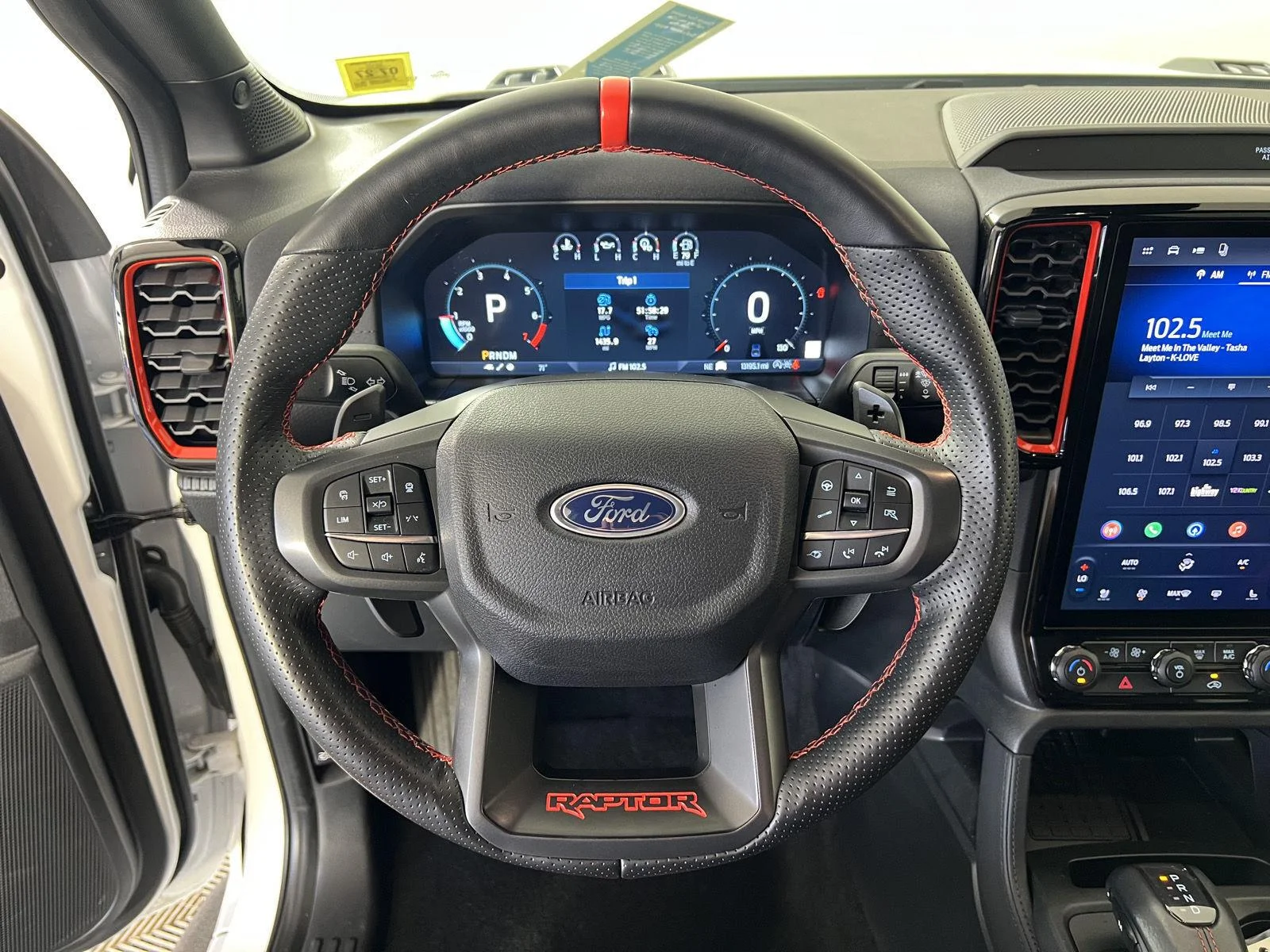 Used 2025 Oxford White Ford Raptor image 16