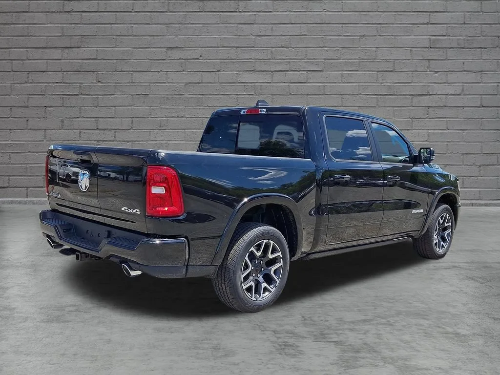 New 2026 Diamond Black Crystal Pearlcoat Ram Laramie image 8