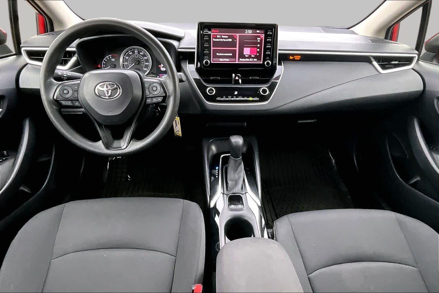 Used 2020 Barcelona Red Metallic Toyota LE image 15