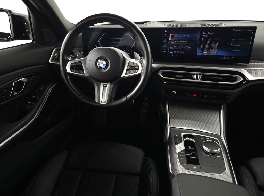 Used 2024 Black BMW 330i xDrive image 19