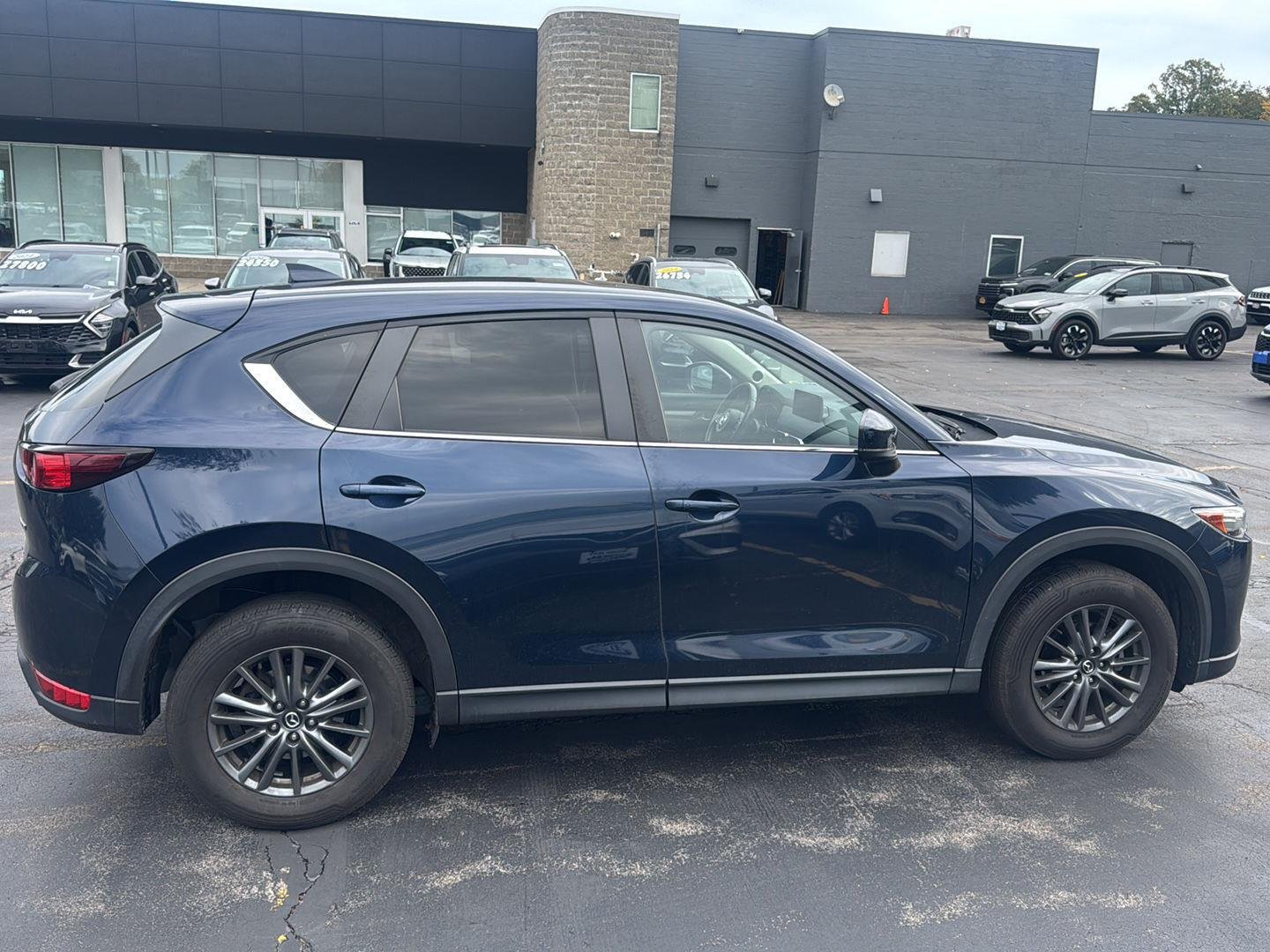 Used 2021 Deep Crystal Blue Mica Mazda Touring image 9
