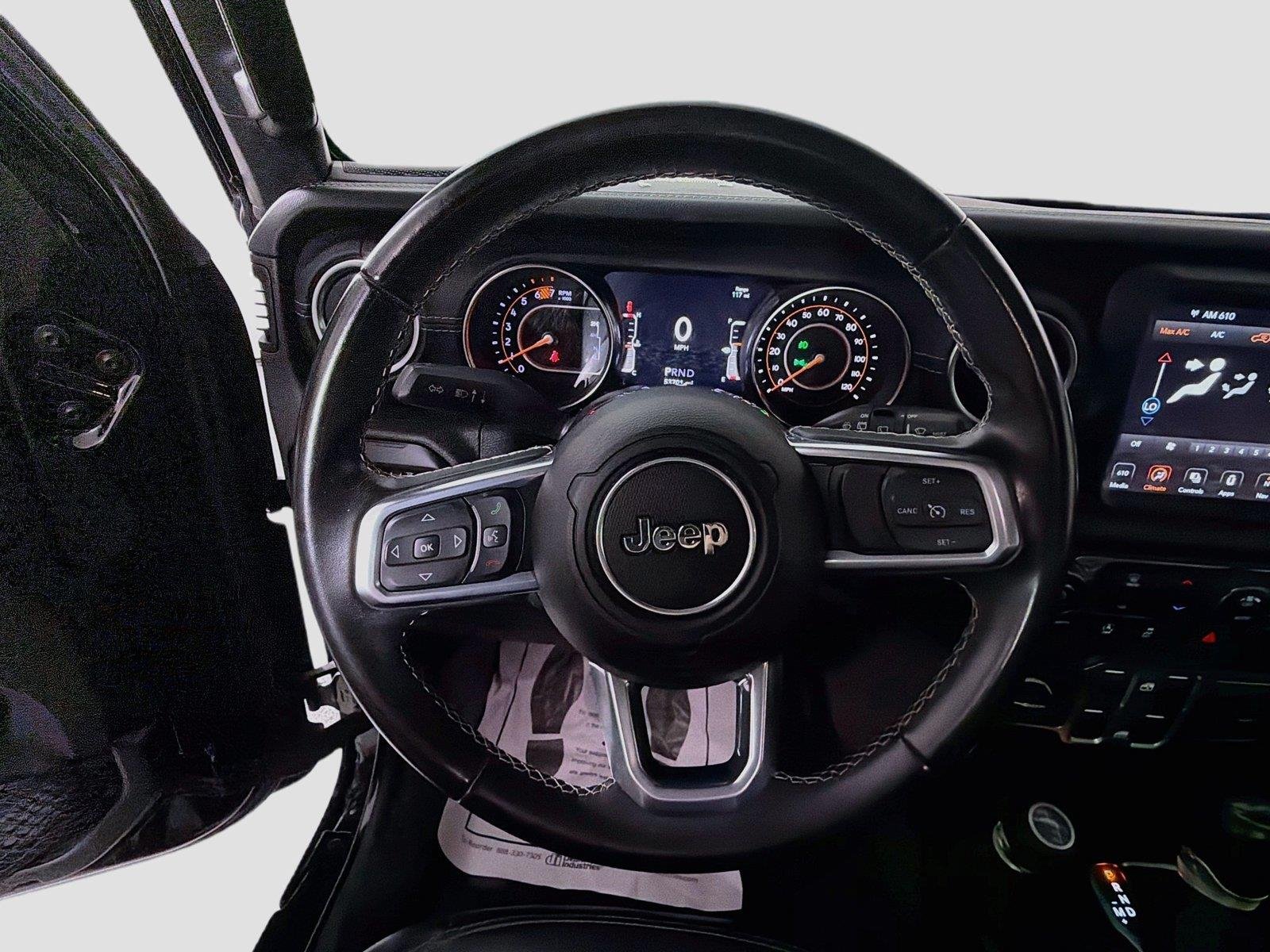 Used 2020 Black Jeep Sahara 4X4 image 11
