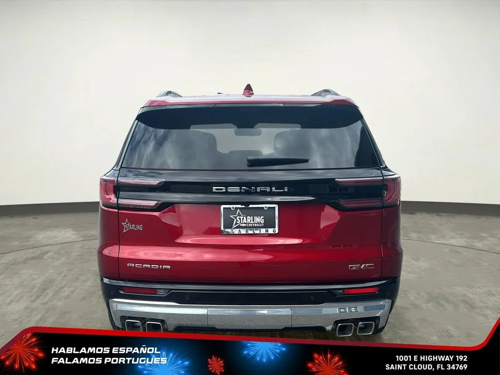New 2026 Volcanic Red Tintcoat GMC Denali image 5
