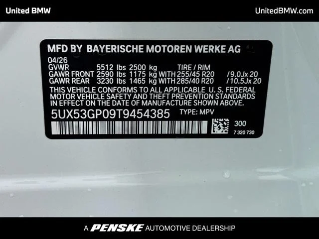 New 2026 Alpine White BMW X3 30 image 15