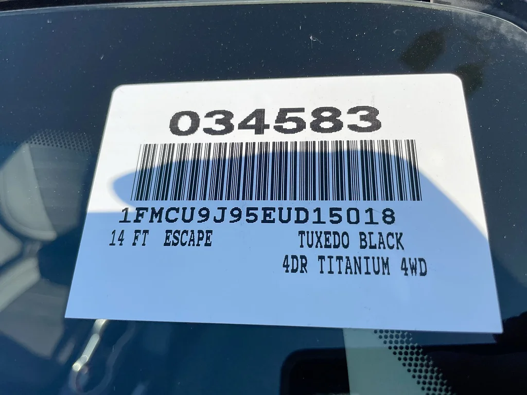 Used 2014 Tuxedo Black Metallic Ford Titanium image 34