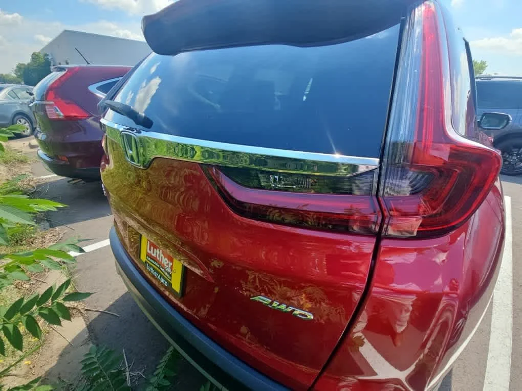 Certified Used 2021 Radiant Red Metallic Honda EX-L image 5