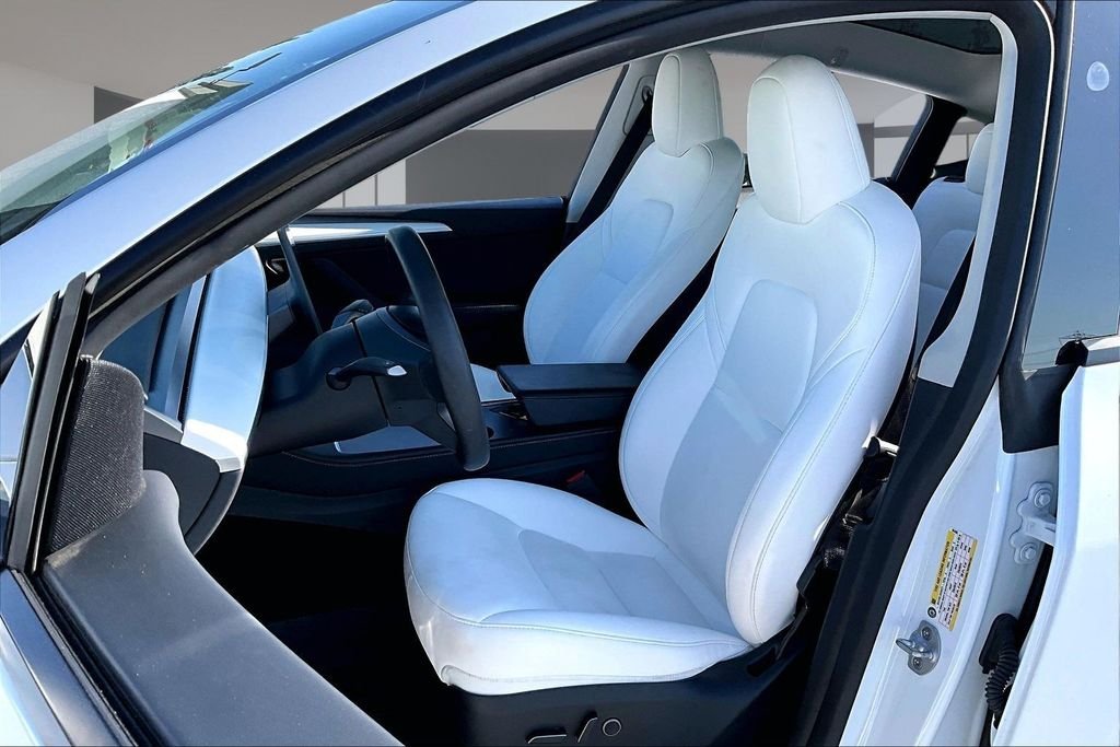 Used 2024 Pearl White Multi-Coat Tesla Long Range image 19