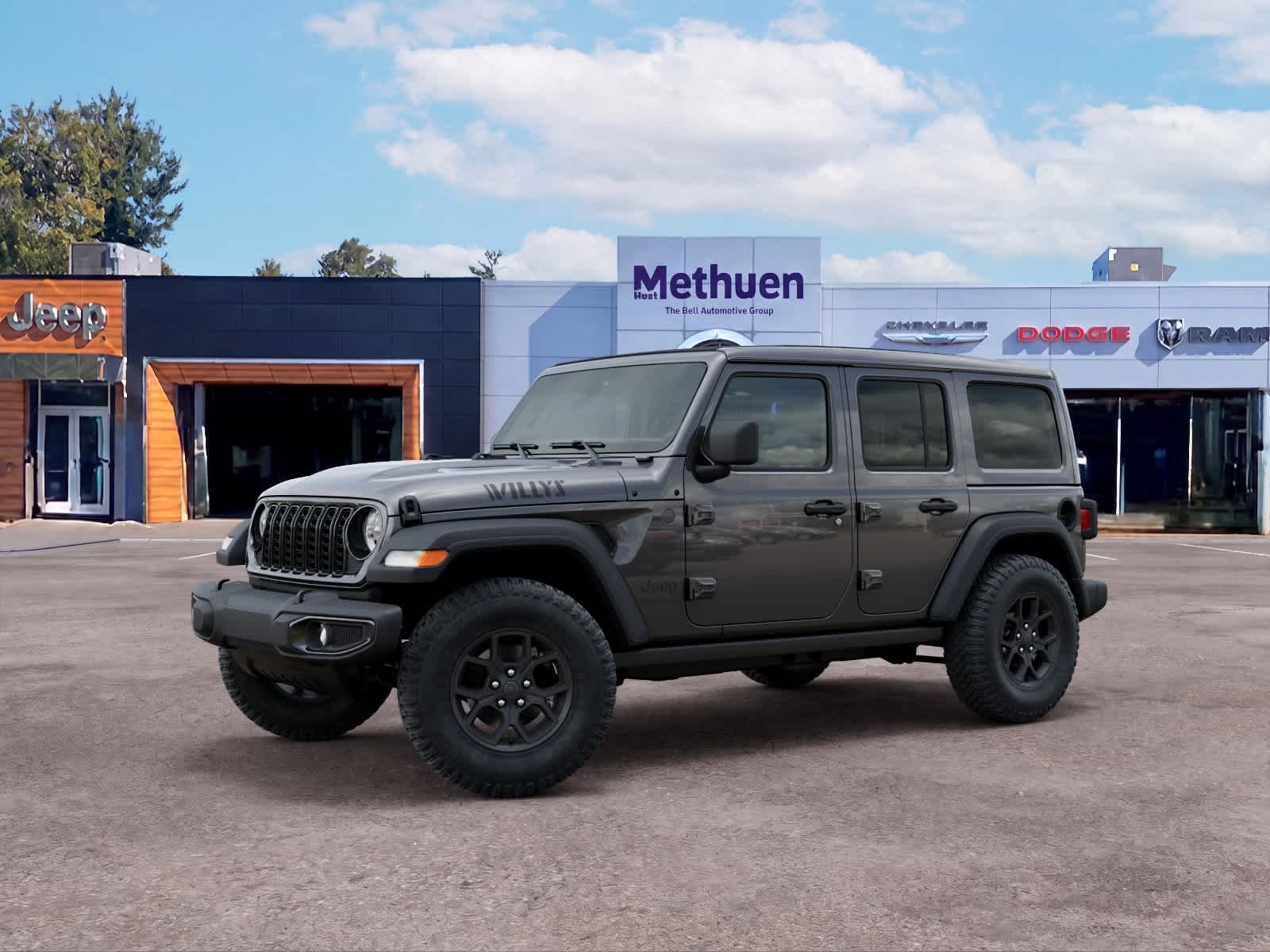 New 2026 Granite Crystal Metallic Clearcoat Jeep Willys image 2