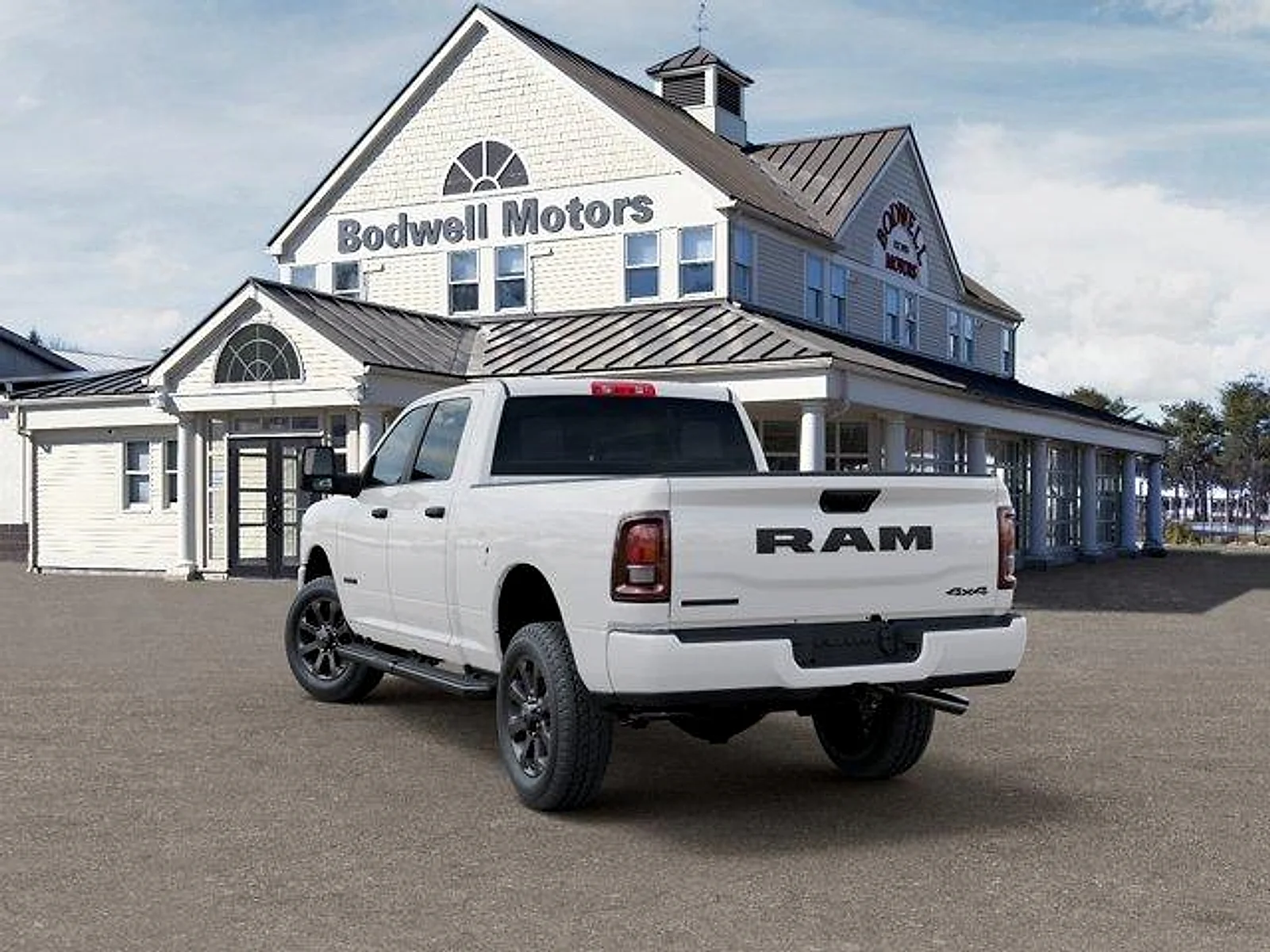 New 2026 Bright White Clearcoat RAM Big Horn Crew Cab 4x4 6