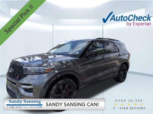 Used 2022 Gray Metallic Ford ST image 1
