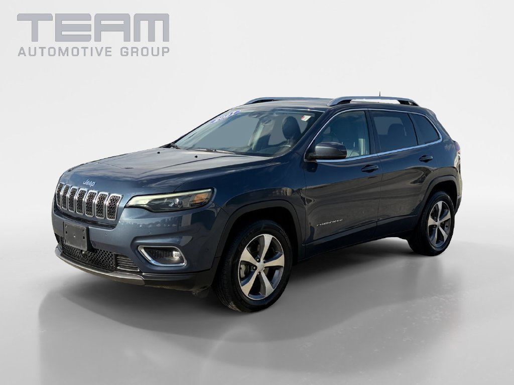 Used 2021 Blue Jeep Limited image 3