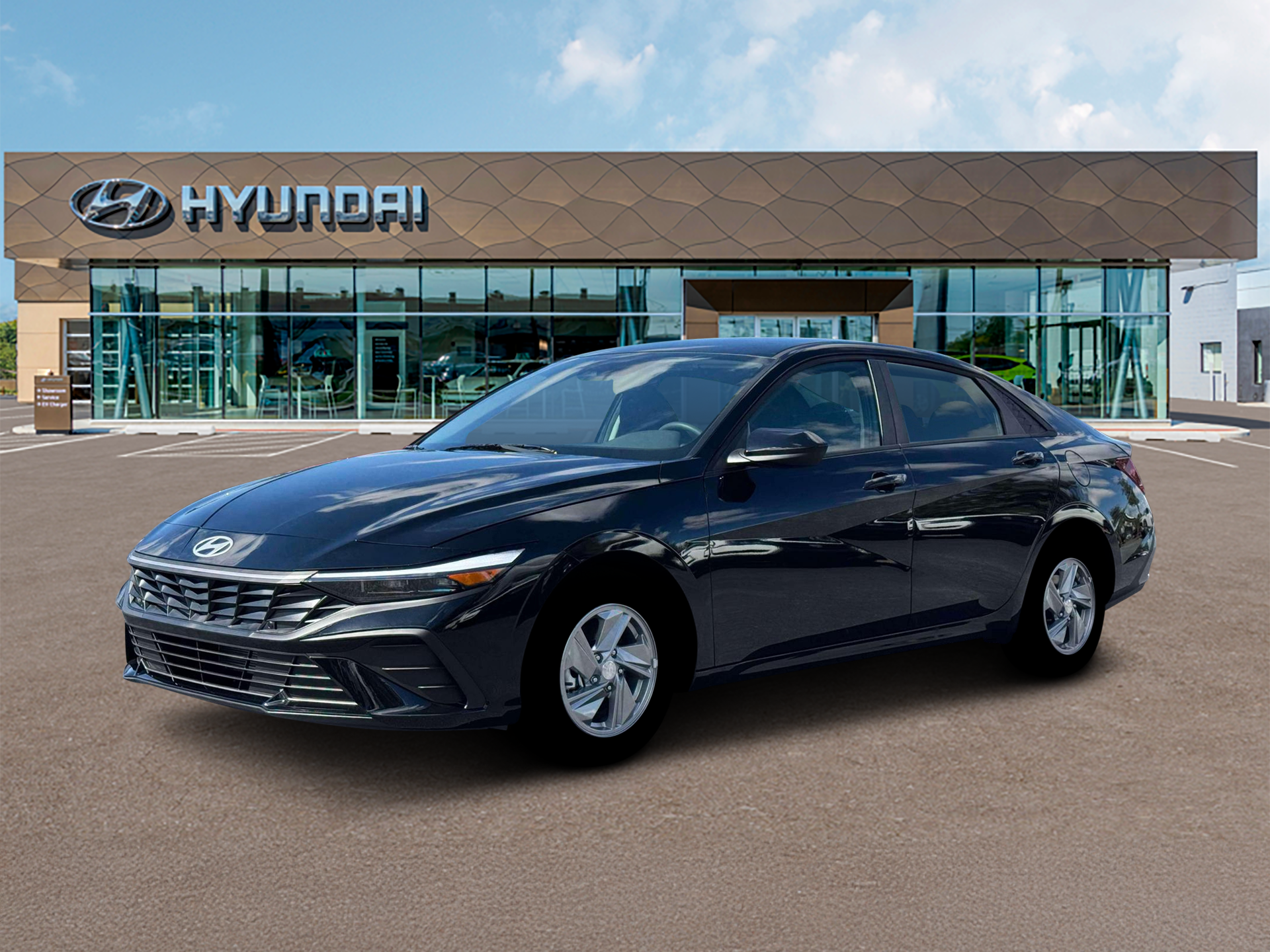 New 2026 Black Hyundai SE image 2