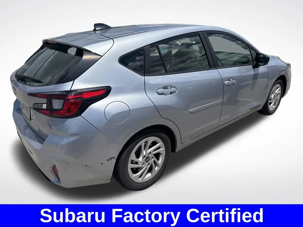 Used 2024 Silver Subaru Base image 4