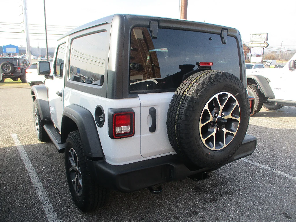 New 2026 Bright White Clearcoat Jeep 2-Door Sport S 4x4 image 15