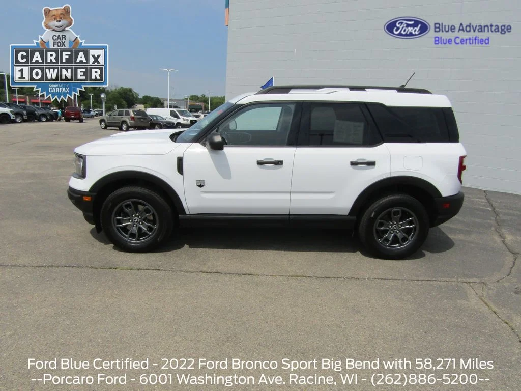 Certified Used 2022 Oxford White Ford Big Bend image 2