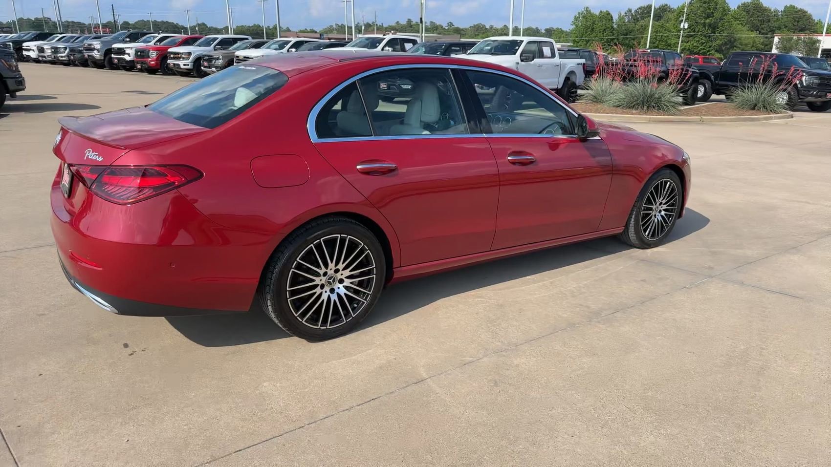 Used 2024 Red Mercedes-Benz C 300 image 9