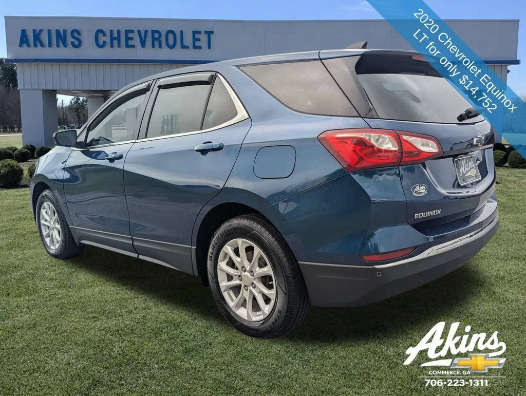 Used 2020 PACIFIC BLUE METALLIC Chevrolet LT image 8