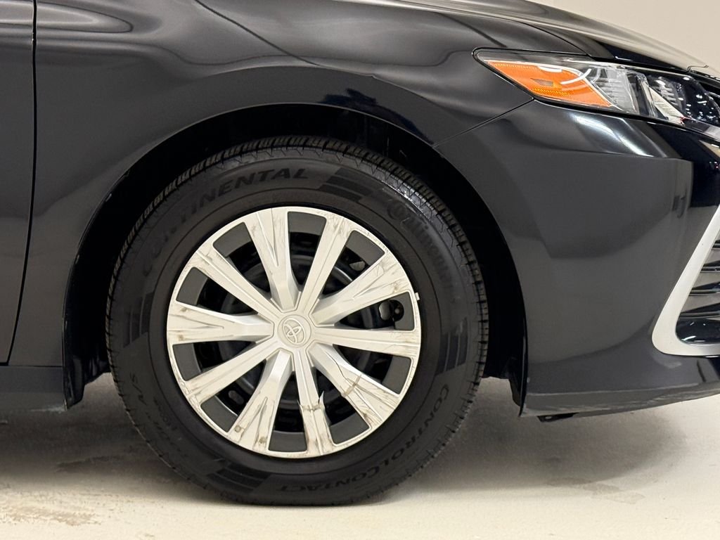 Used 2023 Midnight Black Metallic Toyota LE image 6