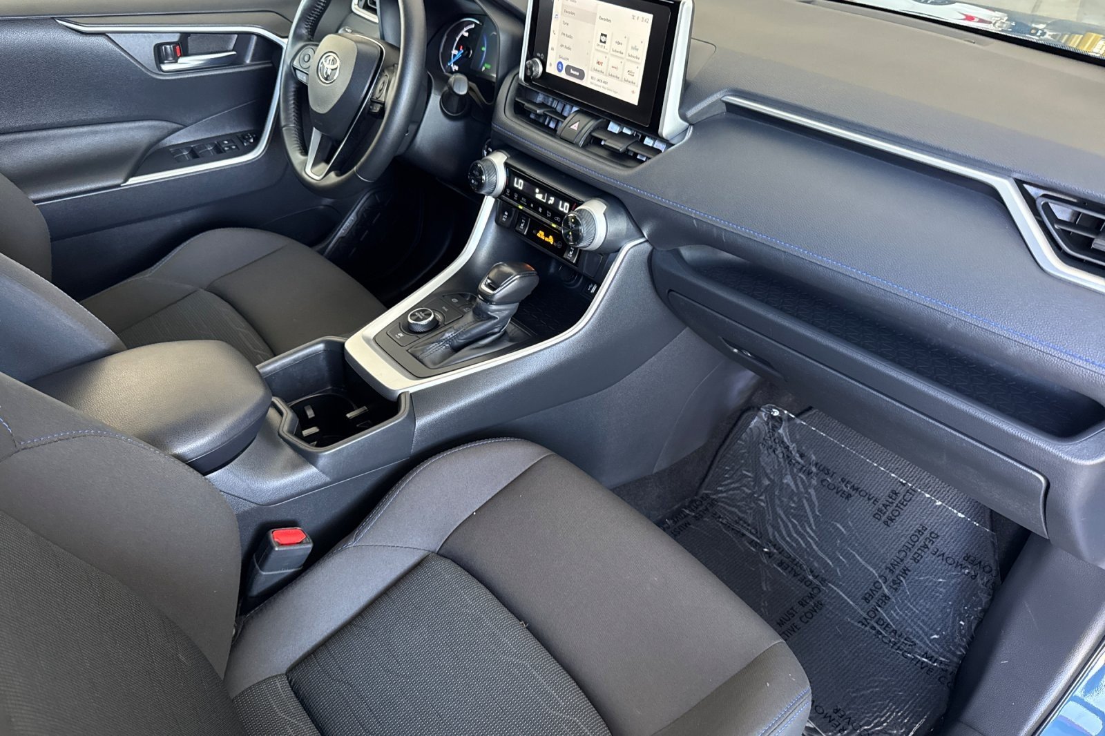 Used 2025 Cavalry Blue Toyota Hybrid SE image 15