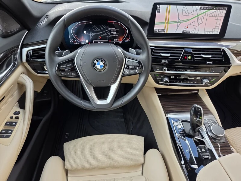 Used 2023 Jet Black BMW 530I SEDAN image 14