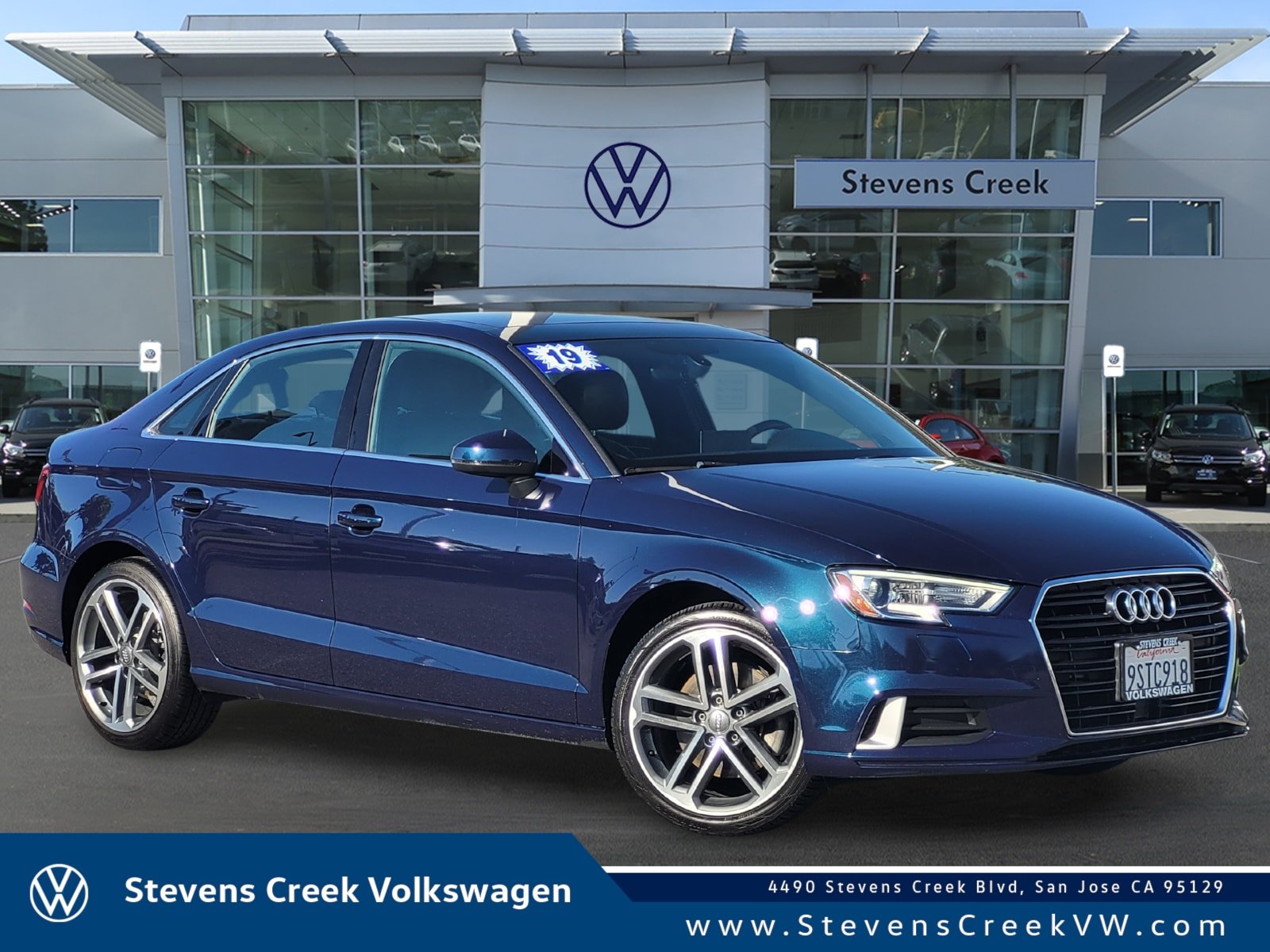 Used 2019 Blue Audi 2.0T Premium image 1