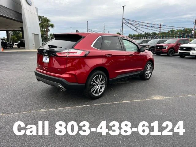 Used 2024 Red Ford Titanium image 2