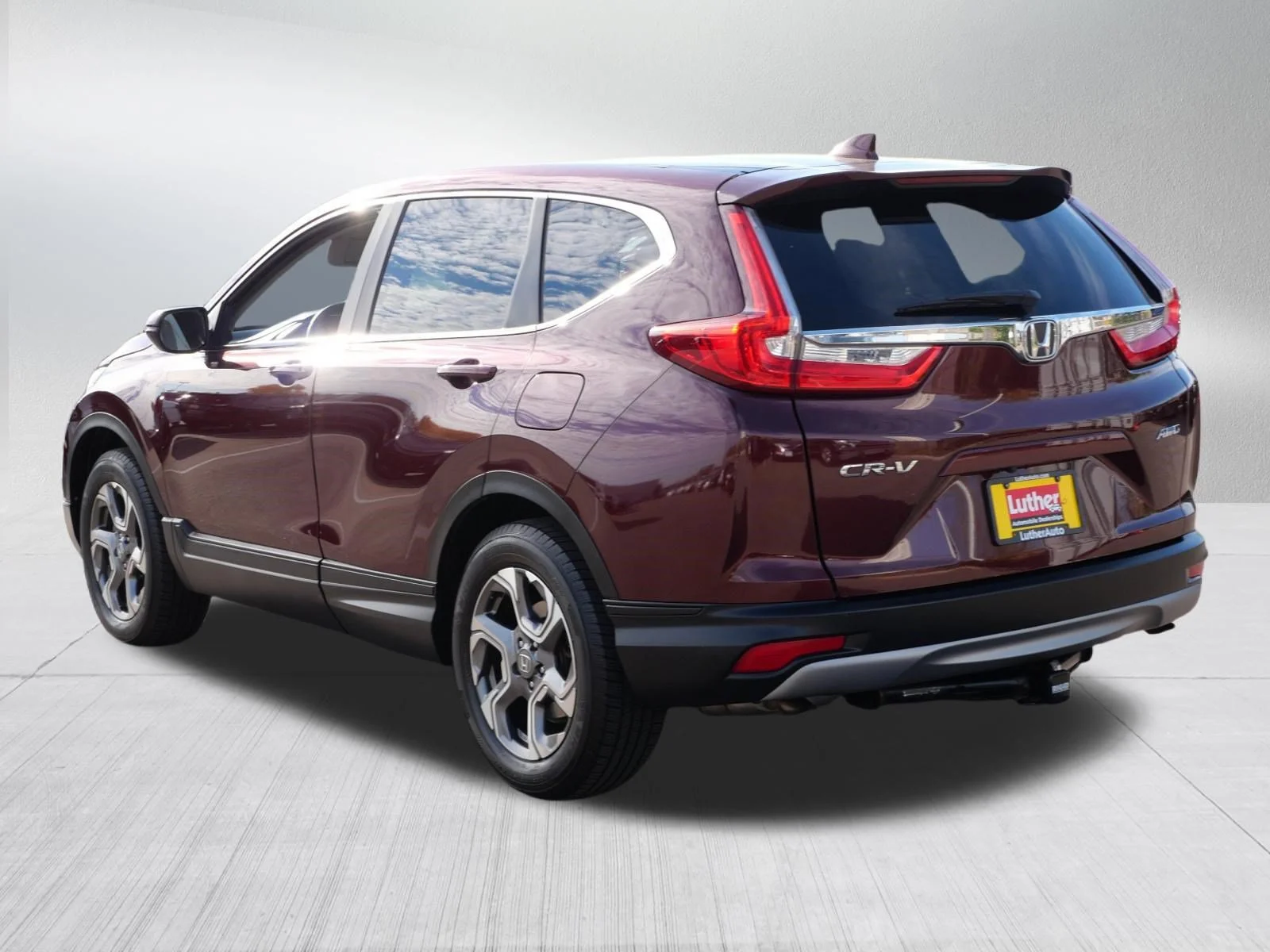 Certified Used 2018 Molten Lava Pearl Honda EX image 5