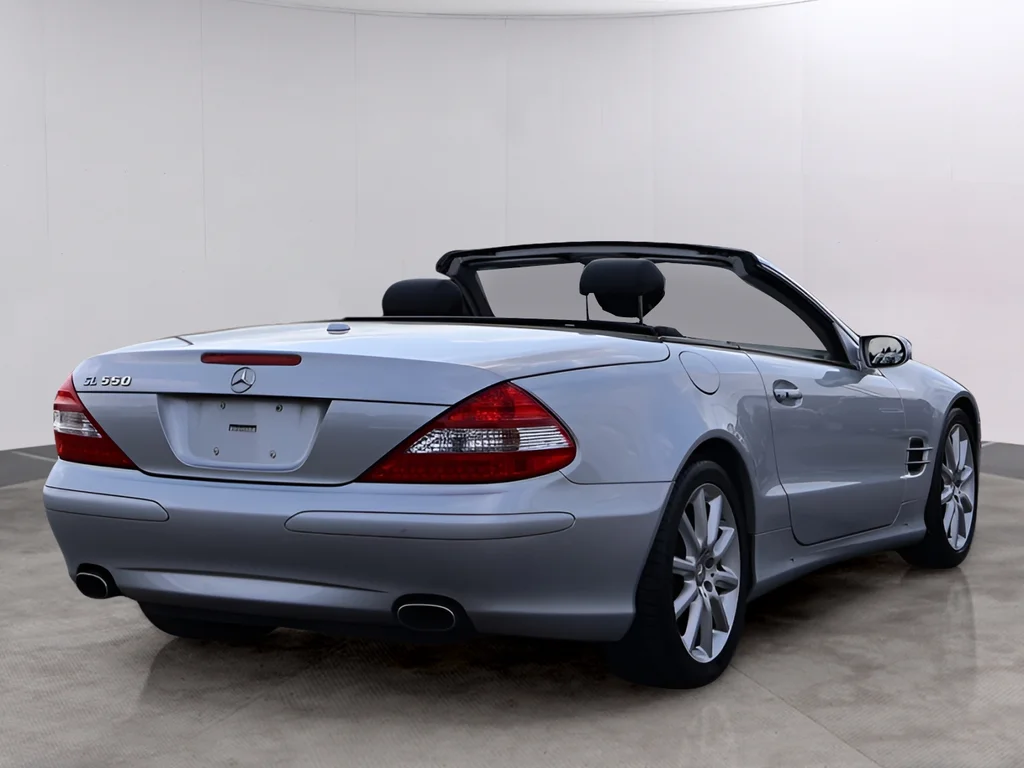 Used 2008 Iridium Silver Metallic Mercedes-Benz SL 550 image 7