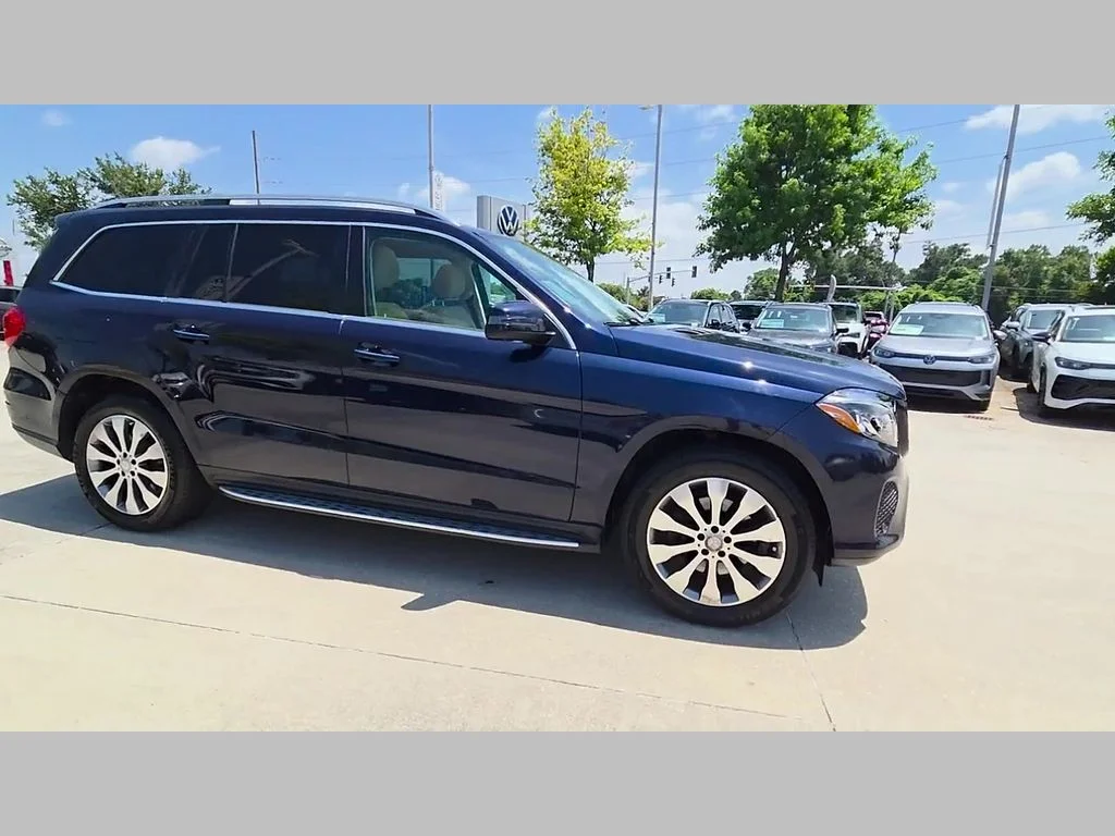 Used 2017 Blue Mercedes-Benz GLS 450 image 55