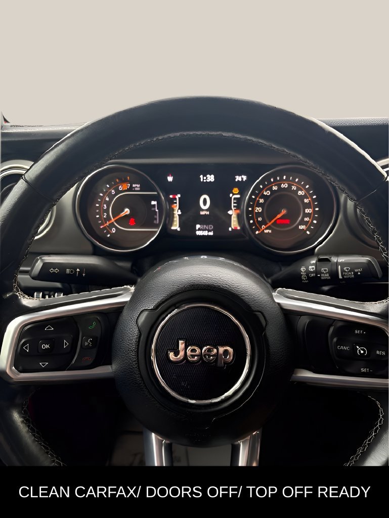 Used 2019 Red Jeep Unlimited Sahara image 14